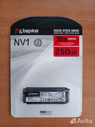 SSD 250 GB Kingston