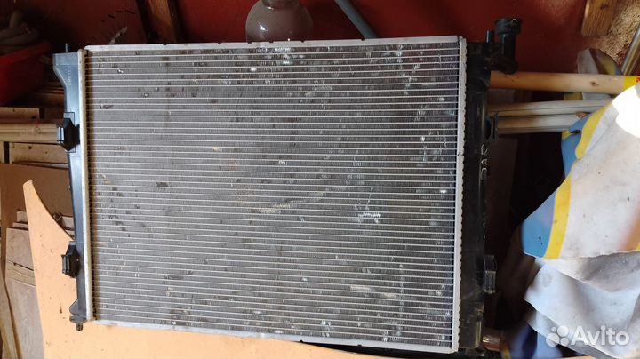 Радиатор охлаждения на hyundai i30 2016 выпуска