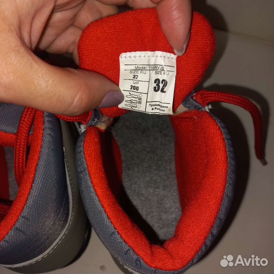 Детские лыжные ботинки