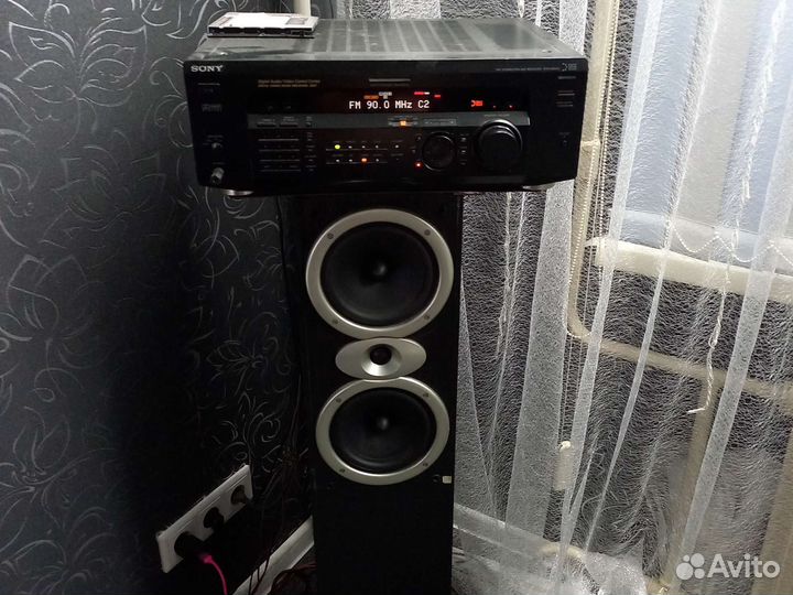 Ресивер Sony+пара колонок
