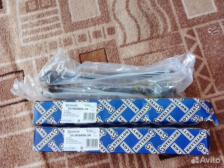 Тяги рулевые на рено