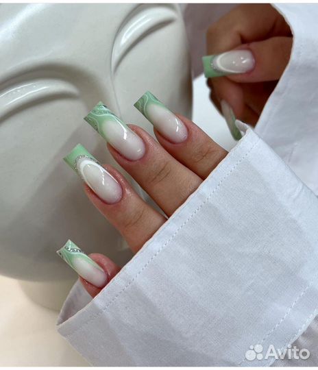 Наращивание ногтей,укрепление гелем,гель-лак,все в