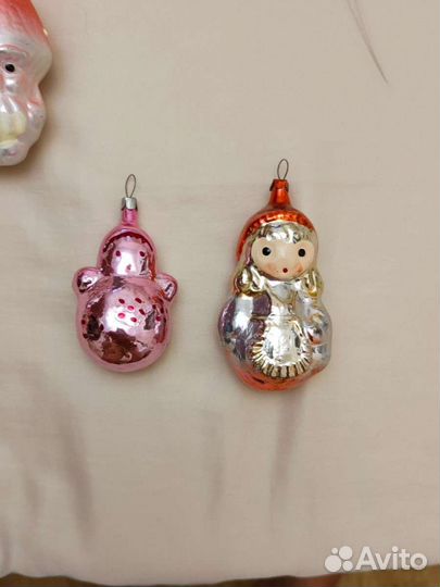 Елочные игрушки СССР