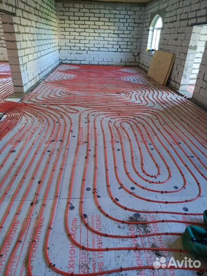 Отопление,теплый пол, водопровод, канализация