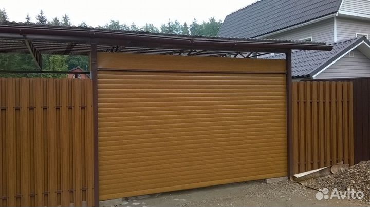 Роллетные гаражные ворота