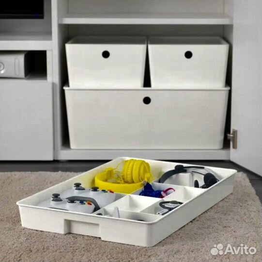 Kuggis вставка с 8 отделениями, белый Икея IKEA