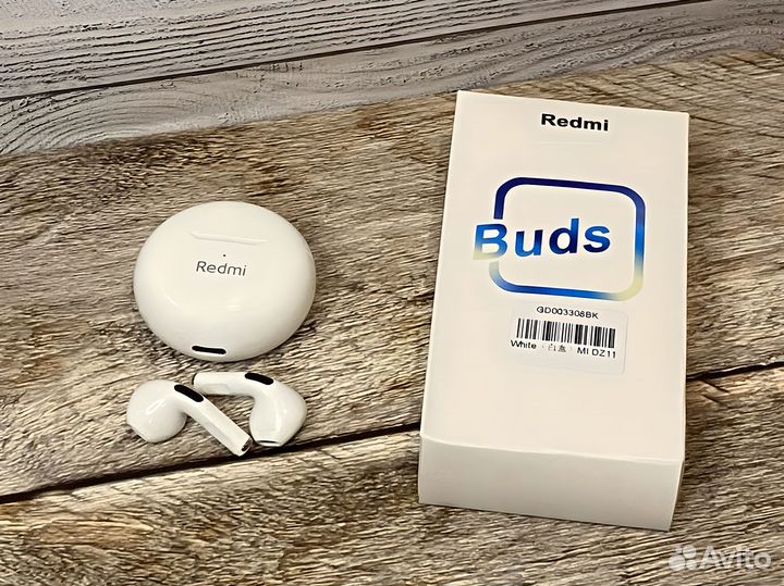 Наушники Redmi Buds новые беспроводные (white)