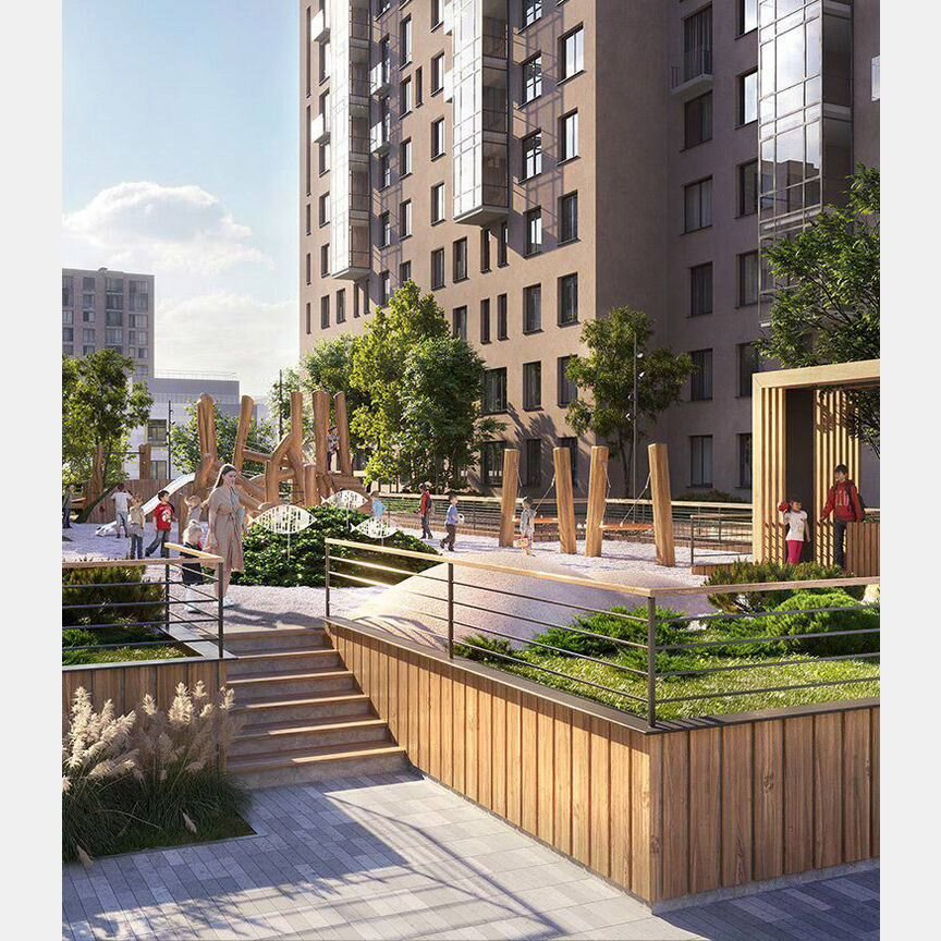 2-к. квартира, 62,6 м², 7/12 эт.