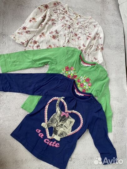 Пакей вещей на девочку от 50 до 110 см