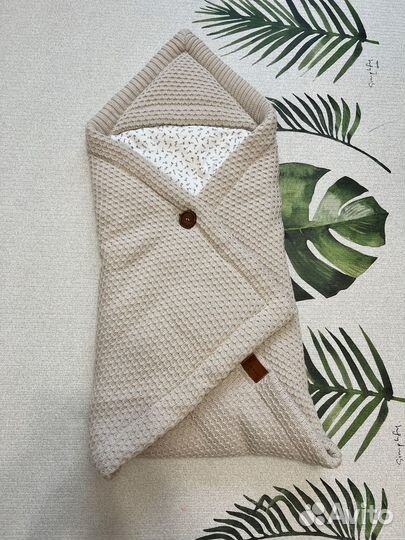 Плед конверт теплый loomknits 85x85