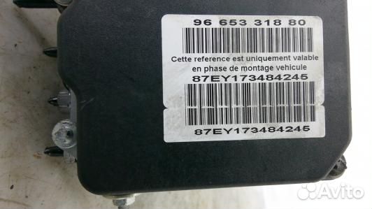 Блок ABS peugeot 308 1 (83N44KW01)