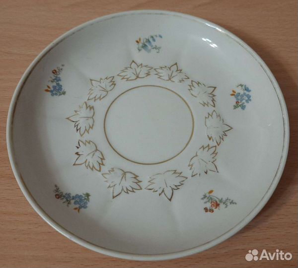 Тарелка-блюдце, Дулево 1955 год