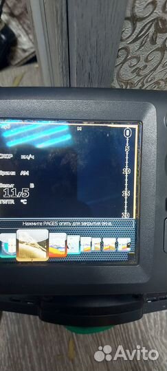 Эхолот картплоттер lowrance Elite 5hdi (RUS)