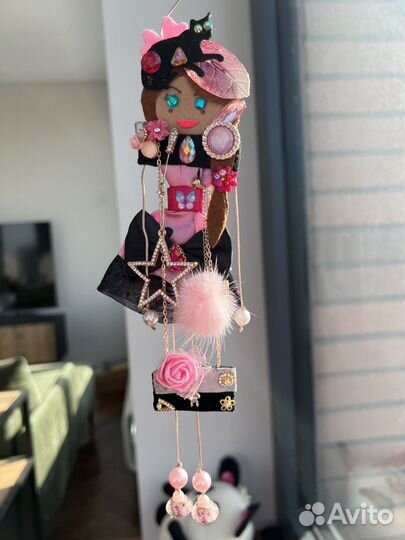 Кукла декоративная в стиле Барби