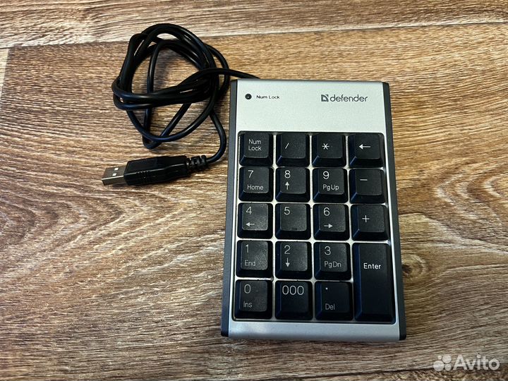 Блок цифровой клавиатуры Defender KP1100U