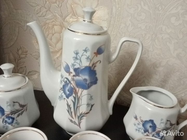 Кофейный сервиз СССР фарфор