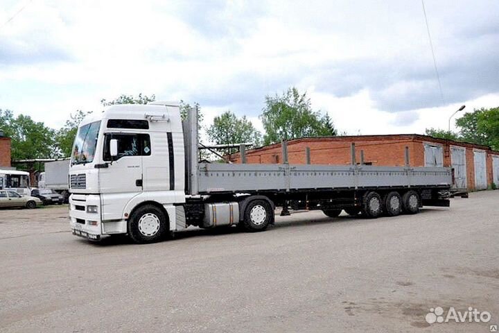 Услуги длинномера,полуприцепа бортового, (шаланда)