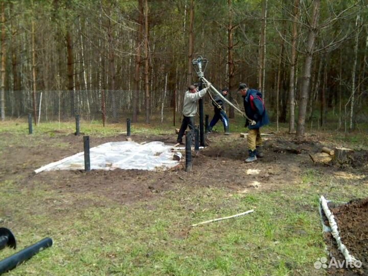 Винтовые сваи монтаж Кстово