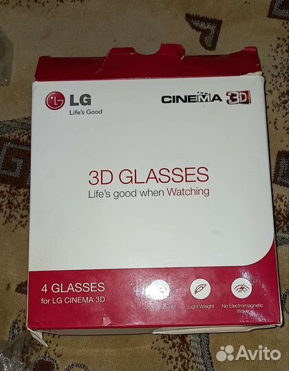 3D очки от телевизора LG