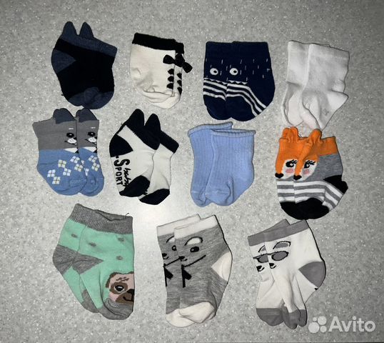 Носочки для новорожденного