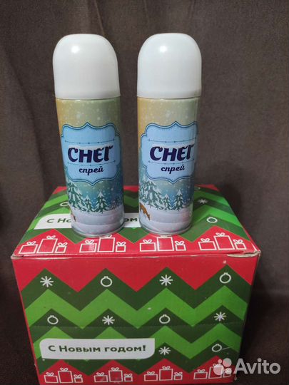 Искусственный снег спрей