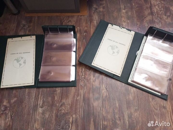 Альбомы с листами для бон банкнот марок 51 лист