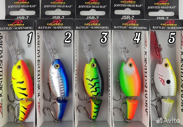Воблер Rapala Jointed Shad Rap 7
