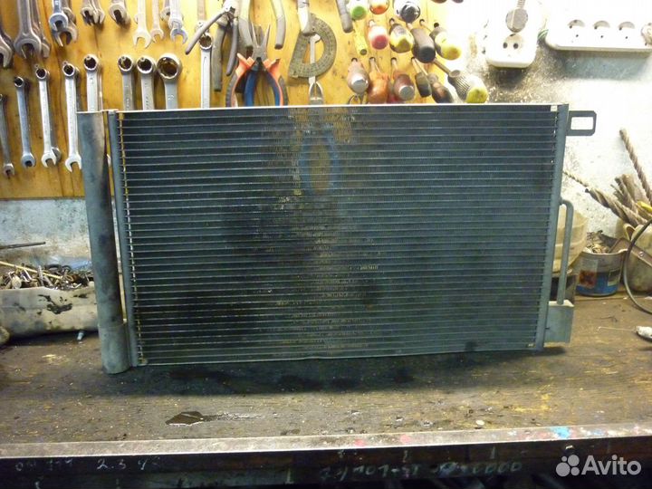 Радиатор кондиционера на опель корса D E