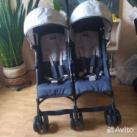 Новая. Коляска inglesina для двойни twin sketch купить в Москве ...