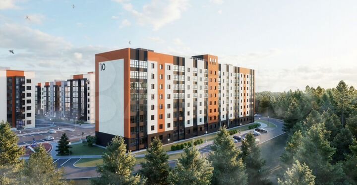 1-к. квартира, 36,3 м², 6/8 эт.