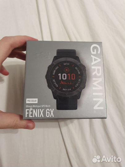 Часы Garmin Fenix 6X Pro Solar новые оригинал