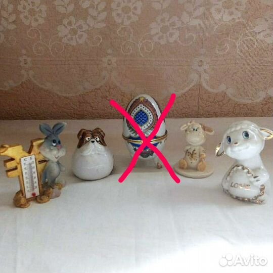 Статуэтки керамические(цена за все)