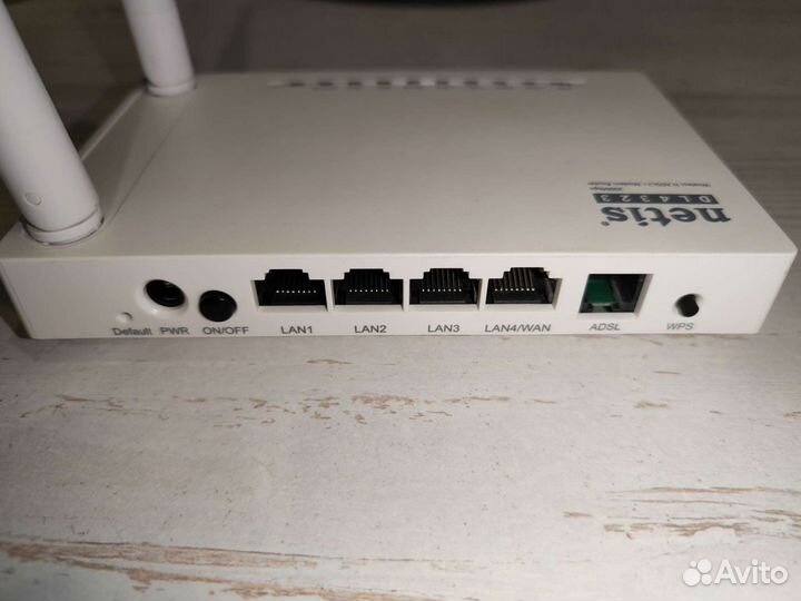 Роутер модем маршрутизатор netis dl4323