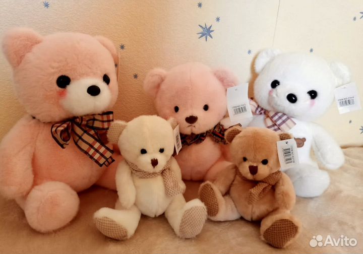 Мягкие игрушки новые