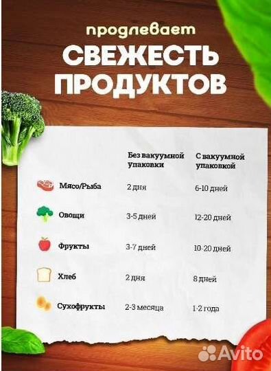 Вакуумный упаковщик / вакууматор Новый