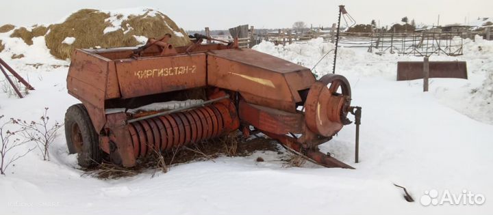 Пресс-подборщик Киргизстан ППЛ-Ф-1.6, 1998