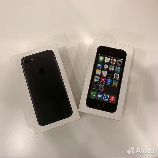 Коробка для iPhone 5S и 7
