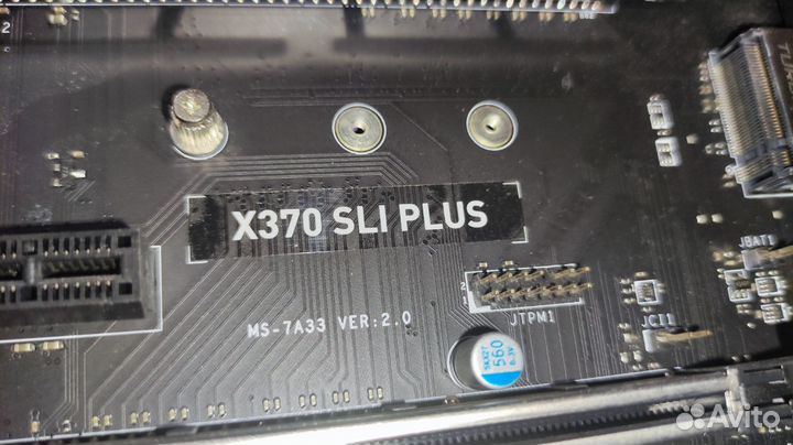 Комплект (Ryzen7 2700x + MSI X370 sliplus + 16гб D