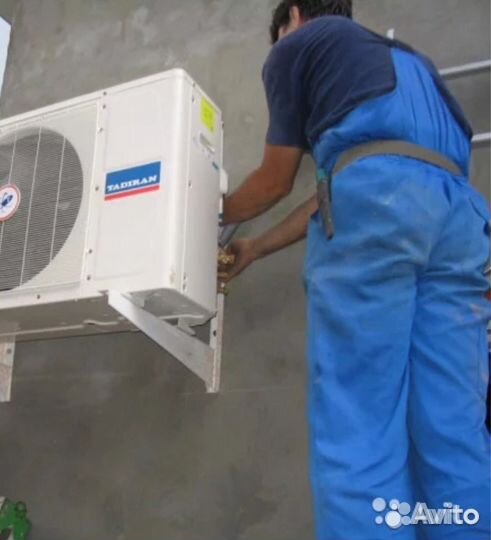 Установка кондиционеров в день обращения