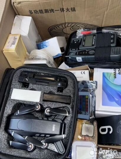 Коробка с товарами бокс