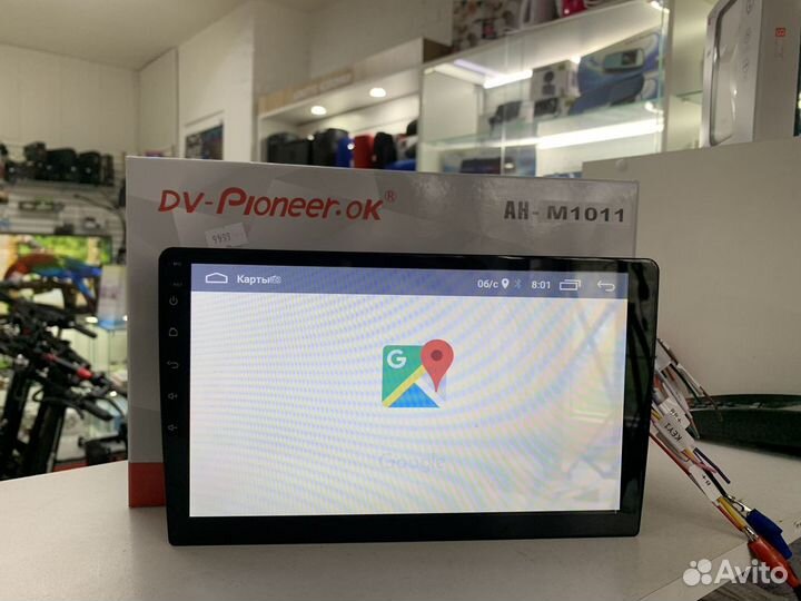 Магнитола Pioneer.ok \2 Din\10 дюймов (новая)