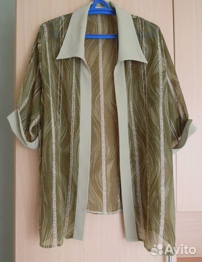 Туника, накидка без застёжки