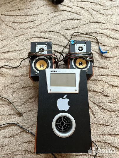 Сабвуфер и колонка