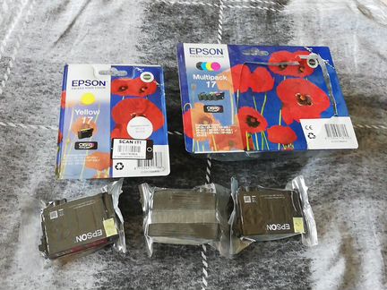 Картриджи epson-17 для струйного мфу