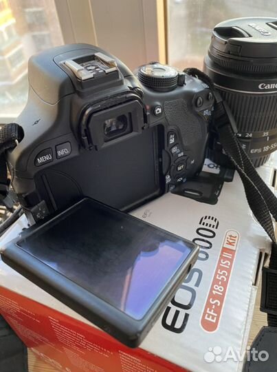 Фотоаппарат Canon eos 600d kit