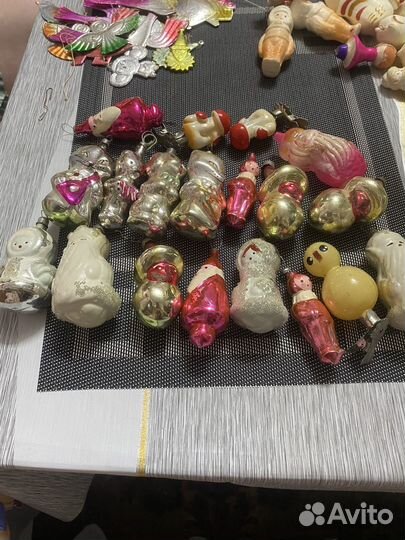 Елочные игрушки СССР