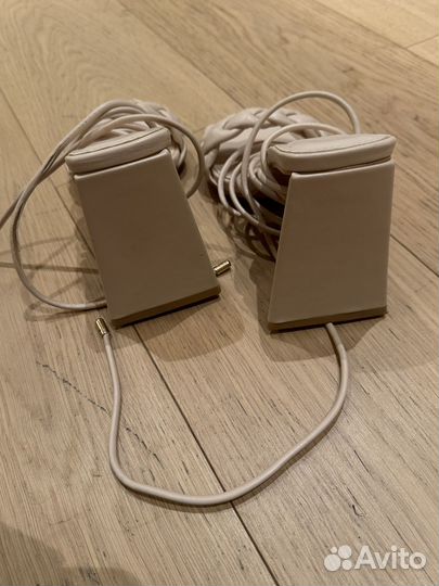 Босоножки бежевые на завязках