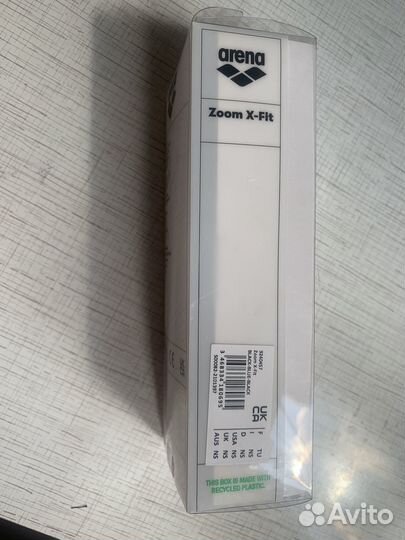 Очки для плавания. arena x-fit