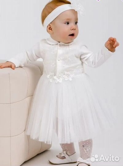 Праздничное платье-боди для маленькой принцессы