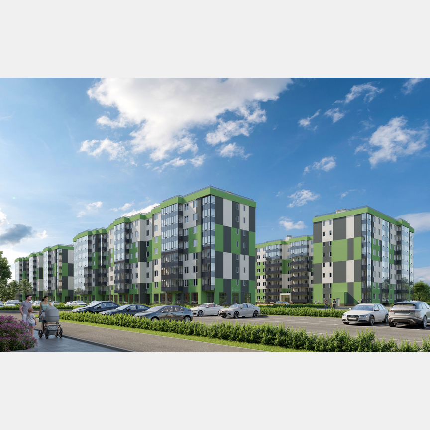 1-к. квартира, 42,8 м², 6/8 эт.
